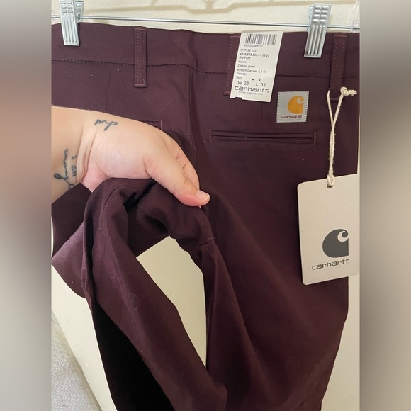✨NWT Men’s Carhartt Sid Pants Size 29x32 - Picture 14 of 15